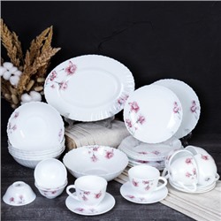 Столовый набор 36 предметов / 36/LHP-FW4 (7208) /уп 2/ Садовая гвоздика