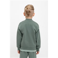 Жакет зеленый мох к462 Crockid