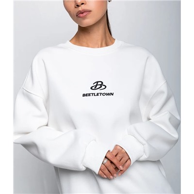 Свитшот #КТ2501 (1), белый