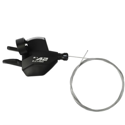 MTB. Шифтер правый L-TWOO LTWOO A2 NEW 7ск., 2:1, Shimano совместим, Кабель со сверхнизким трением, Индикатор передачи, 134 г /уп 100/