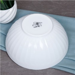 Набор суповых тарелок 4 штуки 950 мл Египет Богатырь LMW-70 (WHITE) /уп 12/