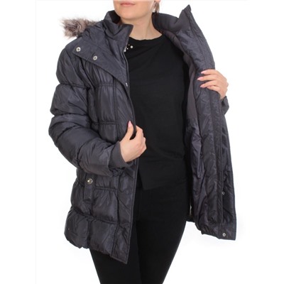 B-52 DARK GRAY Куртка зимняя женская NO NAME (150 гр. холлофайбер)