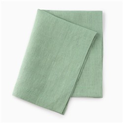 Салфетка «Этель», 30×40 см, 100% лён, 170 г/м², зелёная