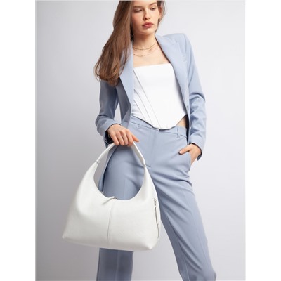 Женская кожаная сумка Richet 3197LN 256 Белый