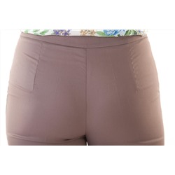 Женские летние брюки Вискоза зауженные какао