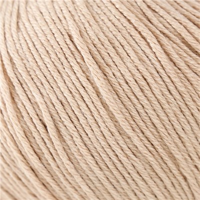 Пряжа для вязания спицами, крючком YarnArt, Baby cotton, 50% акрил, 50% хлопок, 165 м/50 г, (403 св. беж)