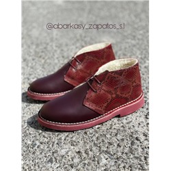 AB.Zapatos 4525 BURDEOS+Pelle Ab.Zapatos VIGA (1170) vino