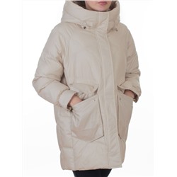 EB2819 LIGHT BEIGE Куртка зимняя женская (200 гр. холлофайбер)