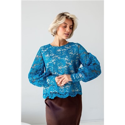 Блузка РБ-1147 морская волна
