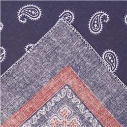 Платки носовые мужские «Этель», размер 30×30 см, набор 12 шт., принт МИКС, 100% хлопок