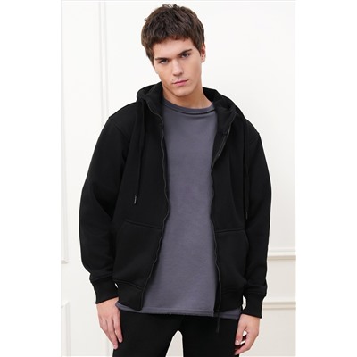 Мужская теплая толстовка на флисе Happyfox