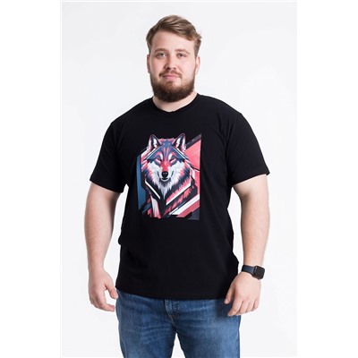 Футболка с принтом П124050е