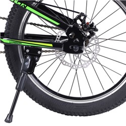 Велосипед 20" Krypton Hyperion ригид KH10BGY20HF чёрный зелёный