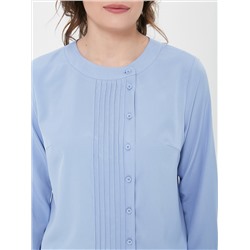 Блуза со смещённой застёжкой