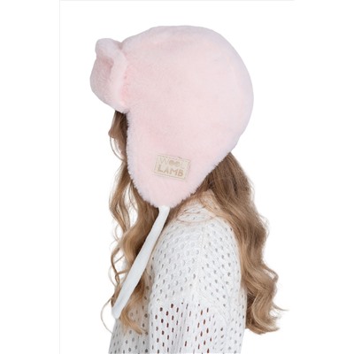 Шапка ушанка ДЕТСКАЯ пудра