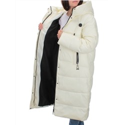 H-2202 WHITE Пальто зимнее женское (200 гр .холлофайбер)