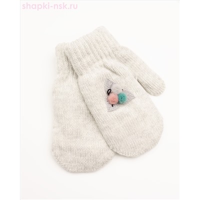 037-TMg Варежки для девочки (7-8 лет)