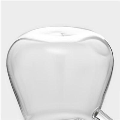 Турка Magistro «Искра», 380 мл, 19×9×9.5, стекло, прозрачная