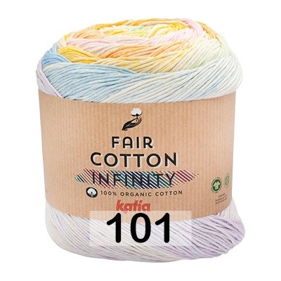 Пряжа Katia Fair Cotton Infinity
