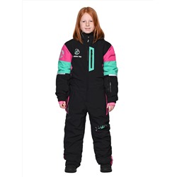 Комбинезон T-9080 Розово-черный