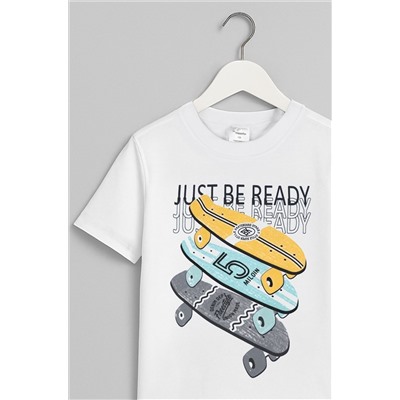 Детская хлопковая футболка Happyfox