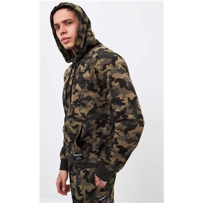Толстовка F411-0590 khaki camo
