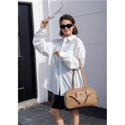 Женская сумка, кожа, MIRONPAN  29917 Бежевый