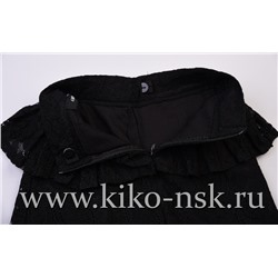 5904 Юбка школьная кружевная