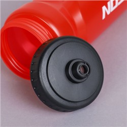 Бутылка для воды ZEON WB105 для активных видов спорта, пищевой hi-quality LDPE,  750ML цвет RED/уп100