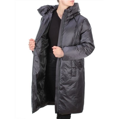 8056 DK. GRAY Пальто зимнее женское SIYAXINGE (200 гр. холлофайбера)