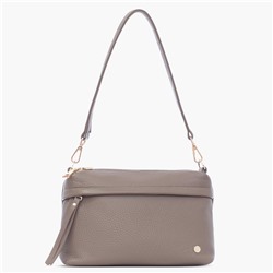 Женская кожаная сумка Richet 2415LG 612 Тауп
