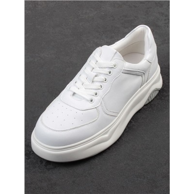 03-3062-2 WHITE Кроссовки женские (натуральная кожа)