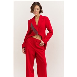 Брюки, жакет RINKA 1479 красный