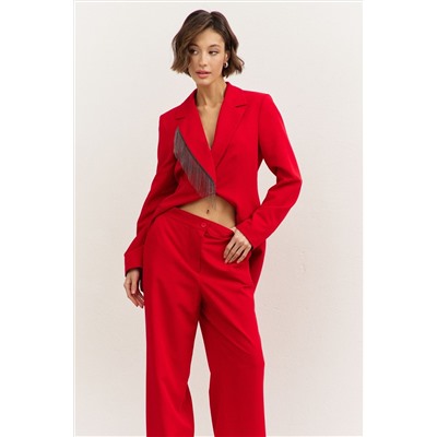 Брюки, жакет RINKA 1479 красный