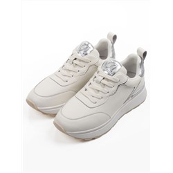 03-A9068-2 MILK Кроссовки женские (натуральная кожа)