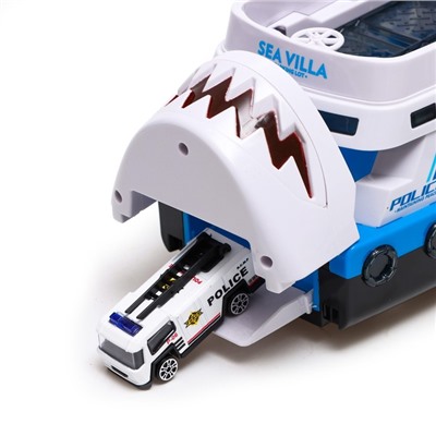 УЦЕНКА Парковка «Полицейский катер», свет и звук