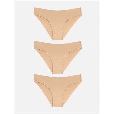 Трусы женские в наборе из 3 шт. Edison бежевый Infinity Lingerie
