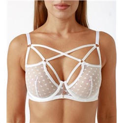 Бюстгальтер мягкая чашка на каркасах со стрепами HEARTS 83145-01 COQUETTE REVUE