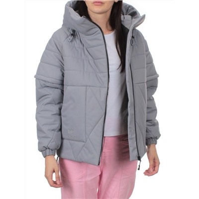 270 GRAY Куртка зимняя облегченная женская (верблюжья шерсть)