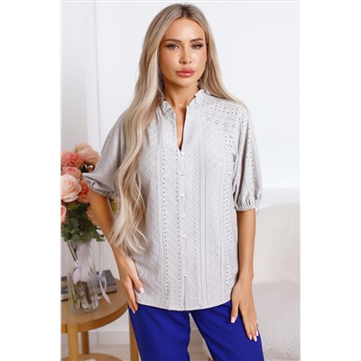 Блуза Люция (серая) Б15327-45М