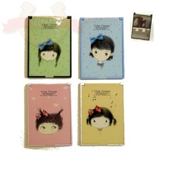 Зеркало складное пластик Fling flower 11*8см (1уп-60шт)1шт