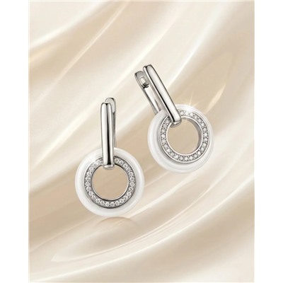 Серьги с керамикой