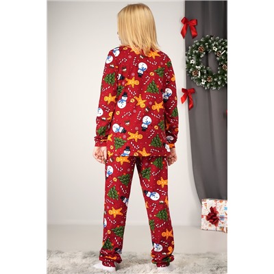 Детская новогодняя пижама Happyfox