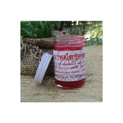 Тайский красный бальзам, Thai Label Balm Red, 50 гр