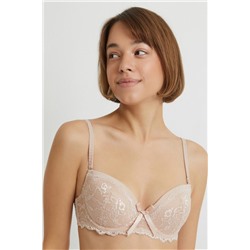 Бюстгальтер T-Shirt жен. Versailles бежевый Infinity Lingerie