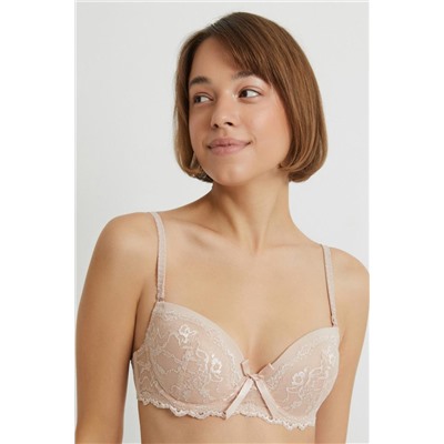 Бюстгальтер T-Shirt жен. Versailles бежевый Infinity Lingerie