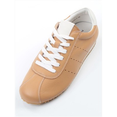 03-908396-5 DK. BEIGE Кеды женские (натуральная кожа)