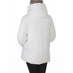 YR-6616 WHITE Куртка зимняя женская (150 гр. холлофайбер)