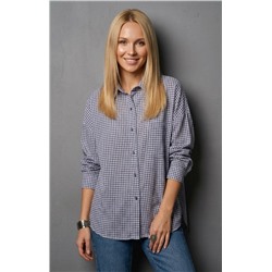 Рубашка OVER SIZE в клетку