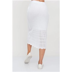 Юбка И 019/белый